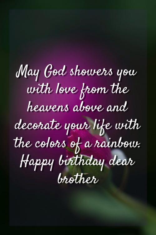 happy birthday wishes to my brother